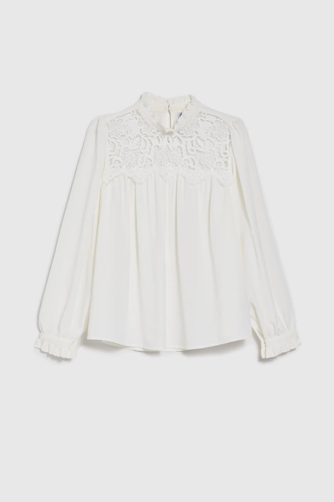 WOMEN'S SHIRT L-KO-4550 OFF WHITE-set