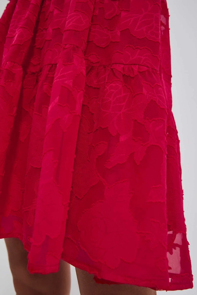 SUKIENKA DAMSKA L-SU-4021 STRAWBERRY