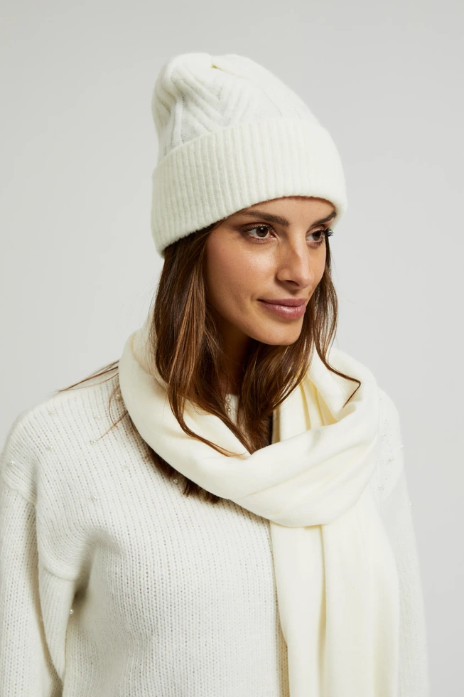WOMEN'S HAT Z-CZ-4505 OFF WHITE