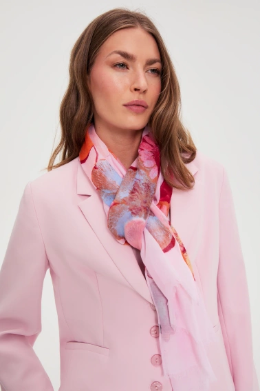 WOMEN'S SCARF L-SZ-4916 ORANGE