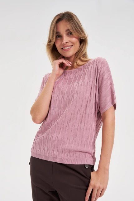 SWETER DAMSKI Z-SW-4803 L.PINK