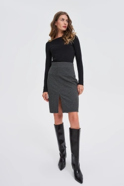 WOMEN'S SKIRT Z-SC-4803 GRAPHITE-set