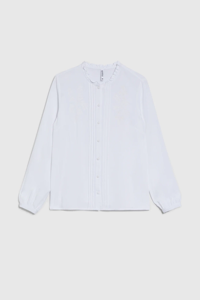 WOMEN'S SHIRT Z-KO-4801 WHITE-set
