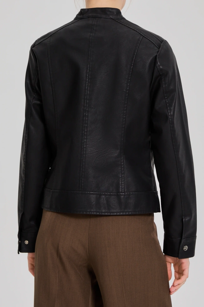 KURTKA DAMSKA L-KU-4914 BLACK