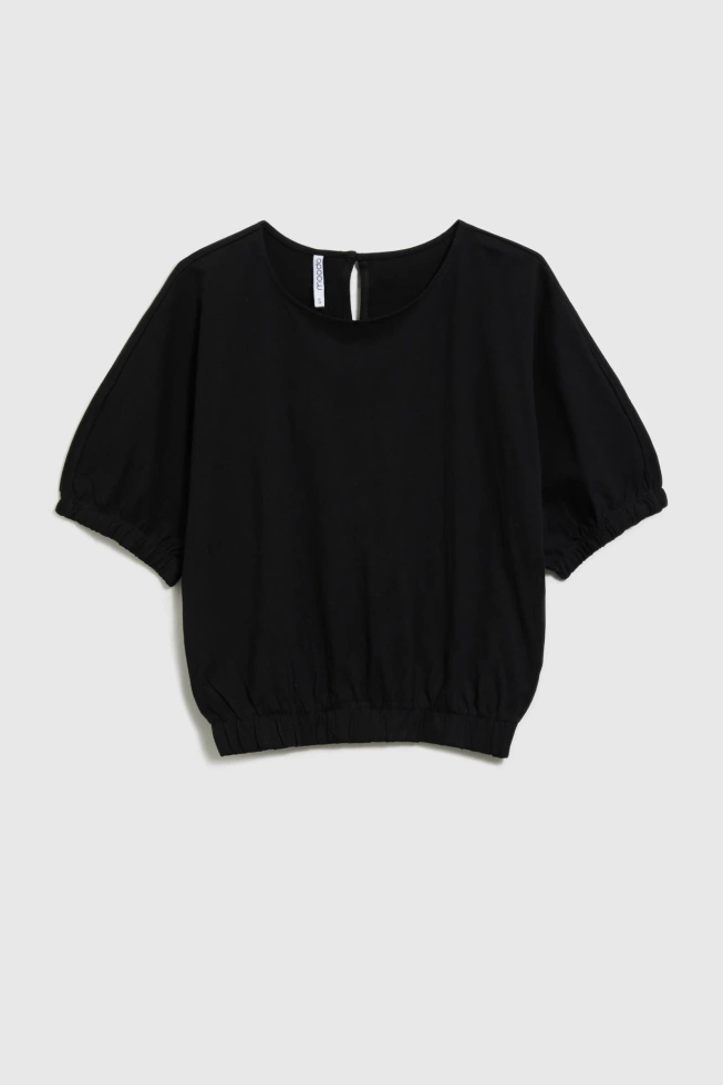 KOSZULKA DAMSKA L-TS-4618 BLACK