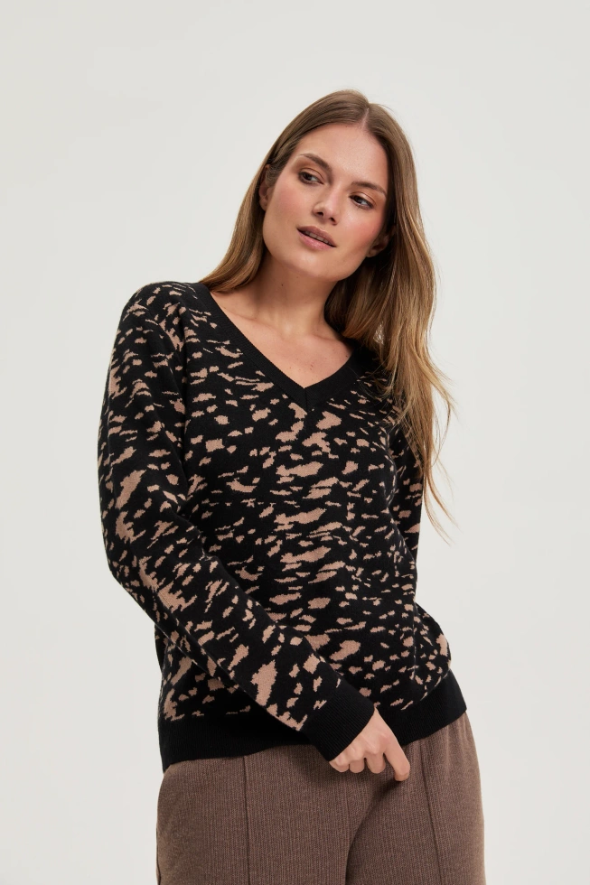 WOMEN'S SWEATER Z-SW-4847 BLACK