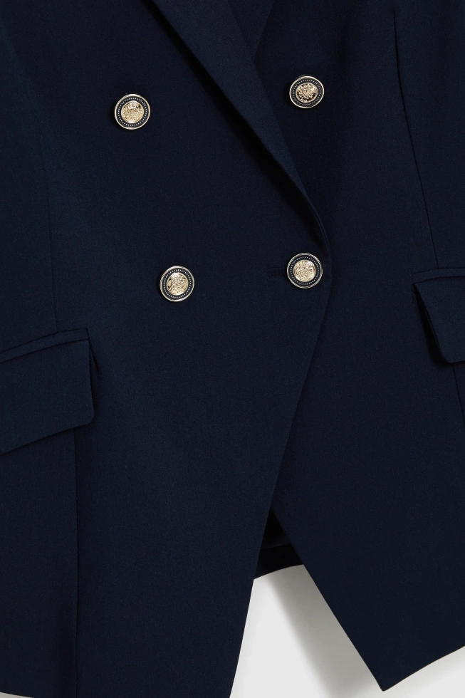 MARYNARKA DAMSKA L-MR-4925 NAVY-pakiet