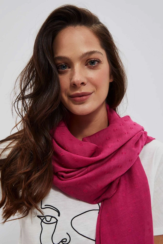 LADIES SCARF L-SZ-4006 PINK