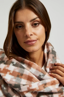 WOMEN'S SCARF Z-SZ-4507 DUSTY PINK