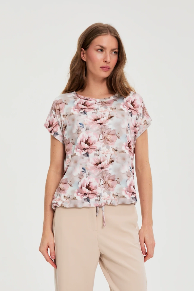 KOSZULKA DAMSKA L-TS-4937 L.PINK