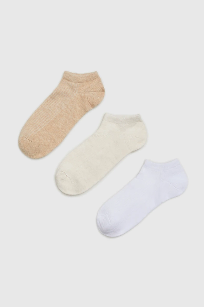 WOMEN'S SOCKS L-SK-4612 L.BEIGE-set