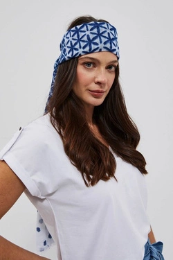 LADIES SCARF L-SZ-4011 BLUE