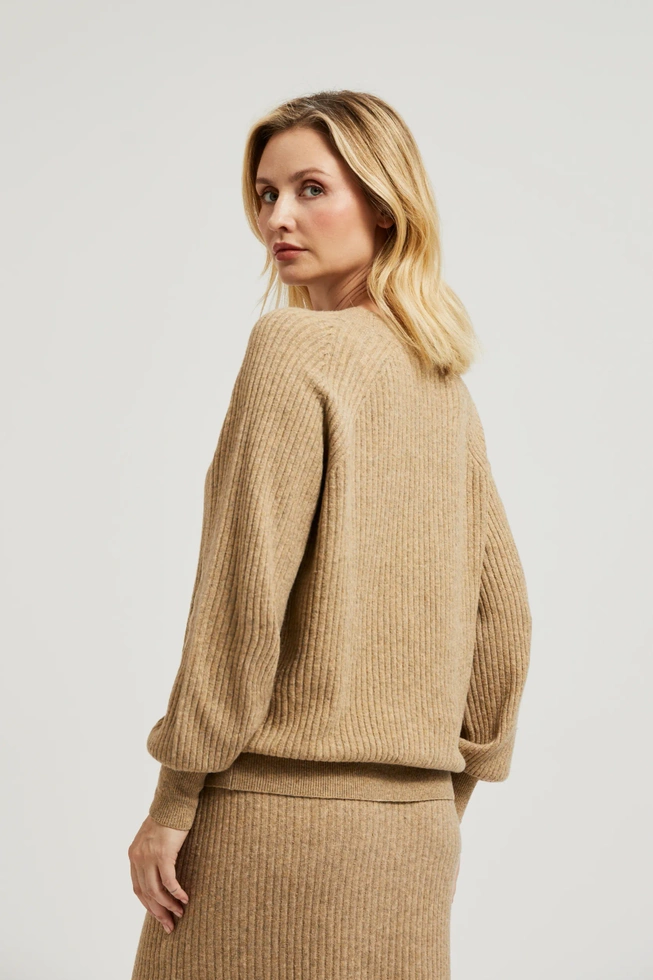 WOMEN'S SWEATER Z-SW-4531 BEIGE MEL