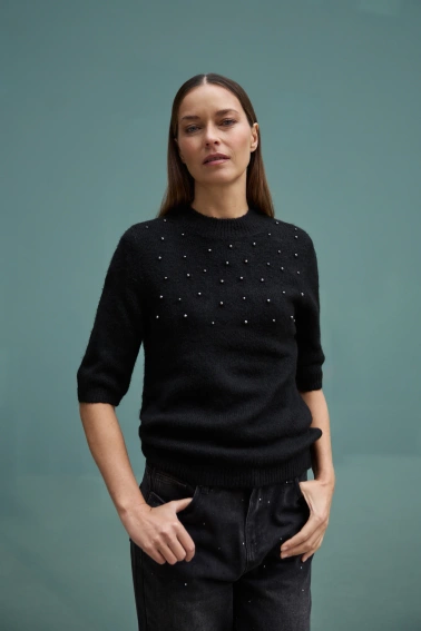SWETER DAMSKI Z-SW-4839 BLACK-pakiet