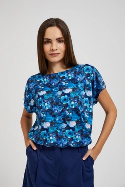 BLUZKA DAMSKA L-TS-4396 NAVY