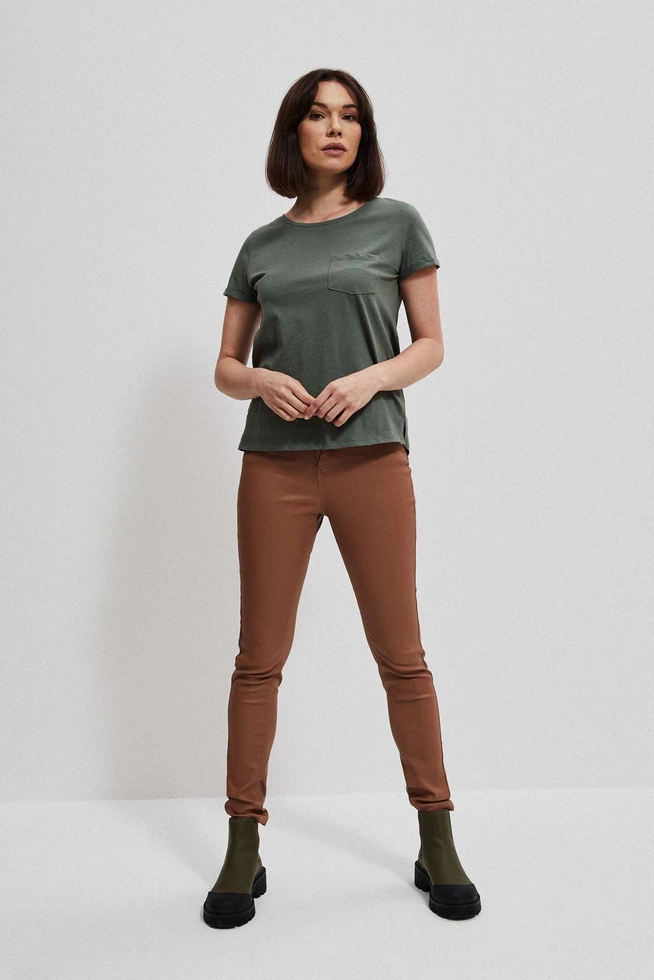 Viscose skinny pants