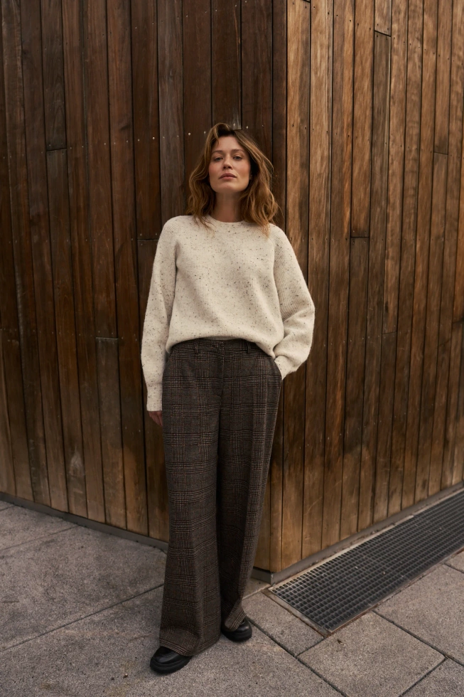 WOMEN'S PANTS Z-SP-4812 BROWN
