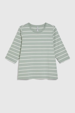 BLUZKA DAMSKA L-TS-4905 OLIVE-pakiet