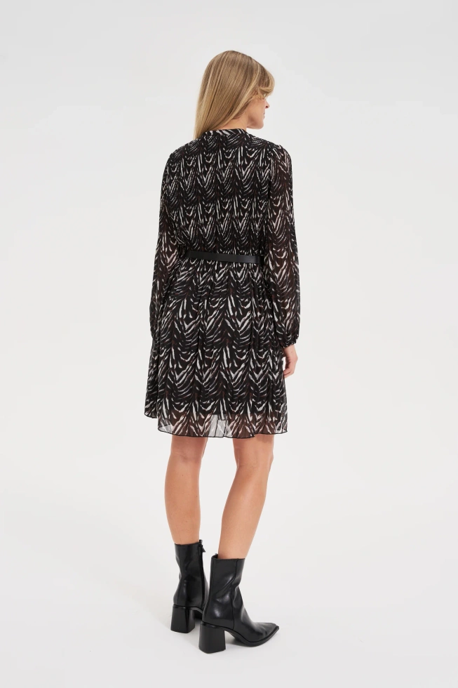 WOMEN'S DRESS Z-SU-4818 BROWN