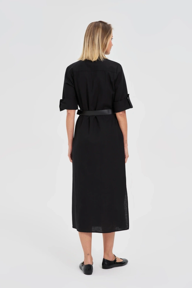 SUKIENKA DAMSKA L-SU-4641 BLACK