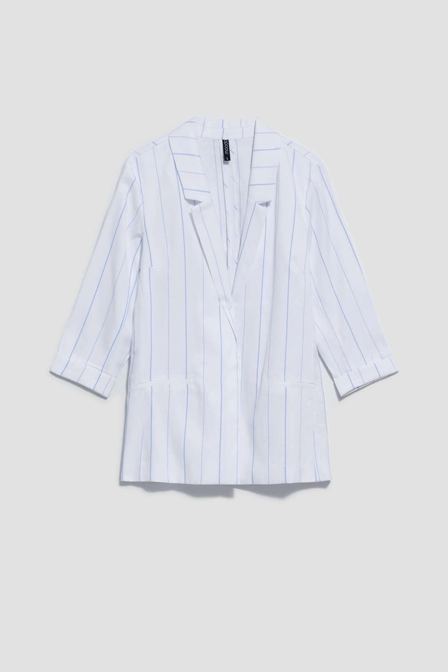 MARYNARKA DAMSKA L-MR-4008 WHITE