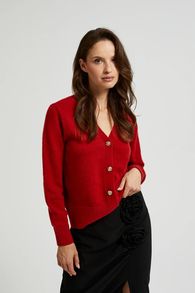 WOMEN'S SWEATER Z-SW-4566 RED