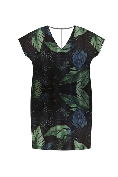 WOMEN'S DRESS L-SU-4938 BLACK-set