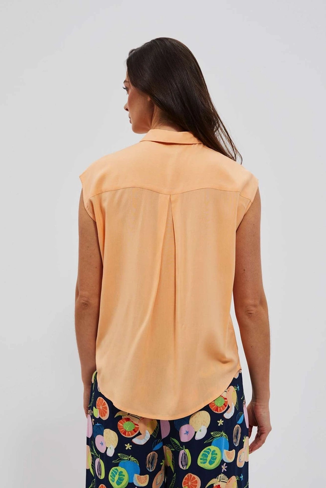 LADIES SHIRT L-KO-4053 PEACH