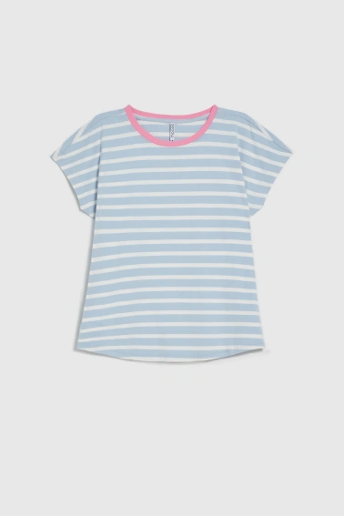 WOMEN'S TSHIRT L-TS-4919 BLUE-set