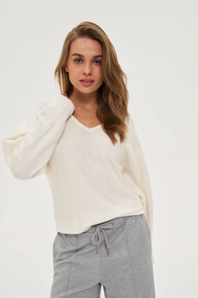 WOMEN'S SWEATER Z-SW-4831 OFF WHITE
