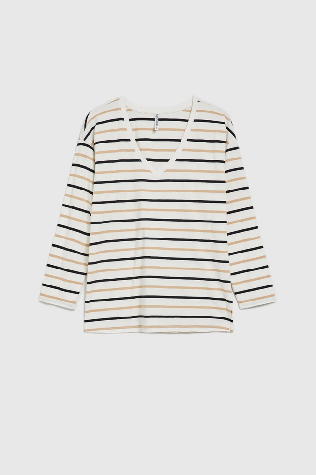 WOMEN'S LONGSLEEVE Z-TS-4503 OFF WHITE