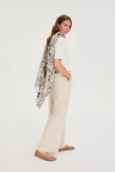 WOMEN'S SCARF L-SZ-4901 L.GREY
