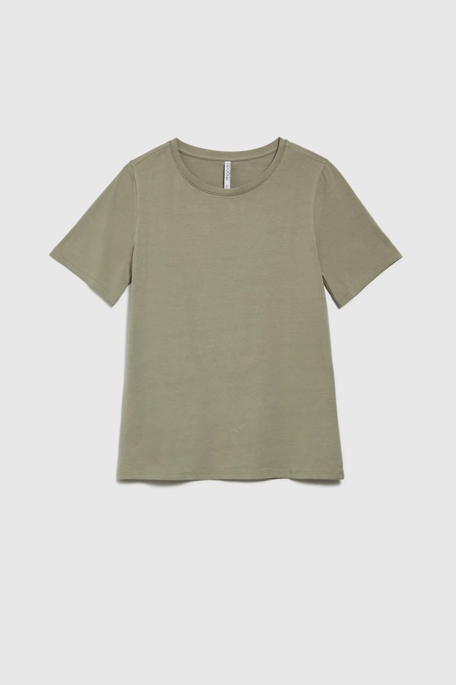 WOMEN'S TSHIRT L-TS-4624 OLIVE-set