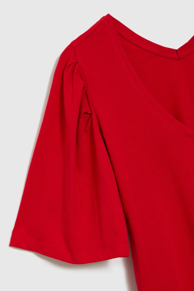 WOMEN'S TSHIRT L-TS-4705 RED-set