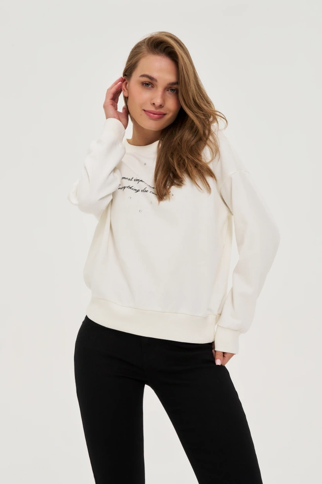 BLUZA DAMSKA Z-BL-4805 OFF WHITE