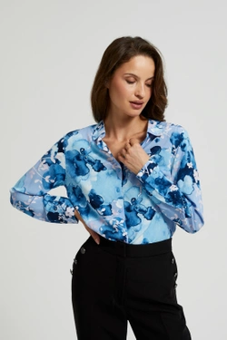 WOMEN'S SHIRT Z-KO-4539 NAVY