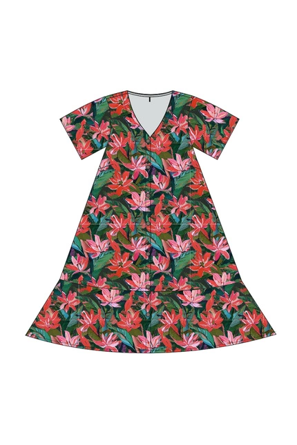 SUKIENKA DAMSKA L-SU-4944 MULTICOLOUR