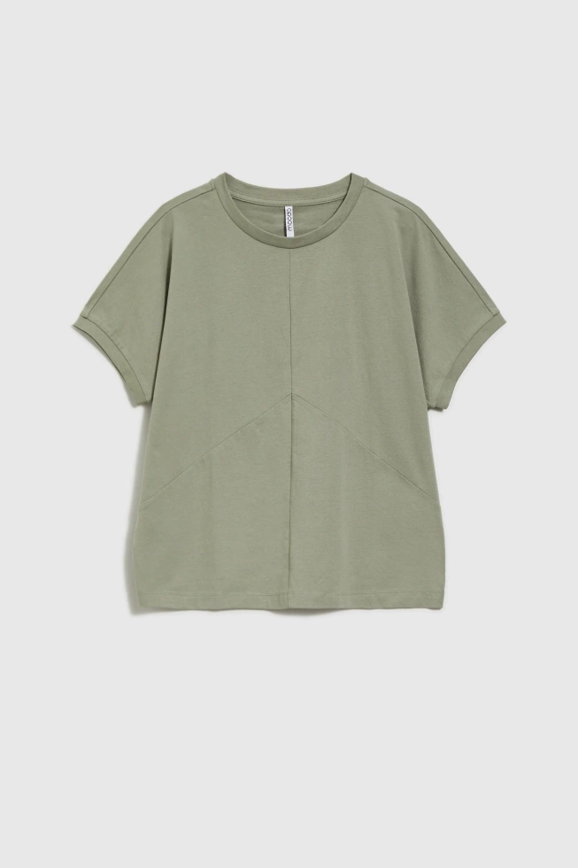 KOSZULKA DAMSKA L-TS-4654 OLIVE