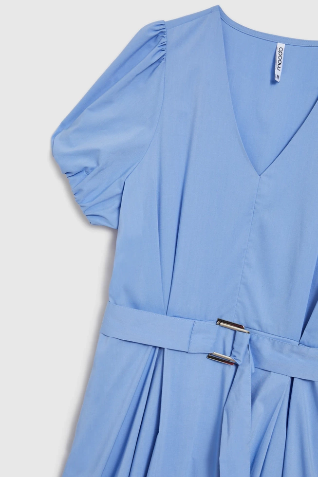 WOMEN'S DRESS L-SU-4615 BLUE