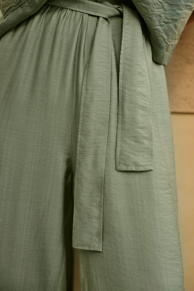 SPODNIE DAMSKIE L-SP-4624 OLIVE-pakiet