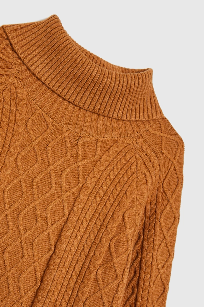 WOMEN'S SWEATER Z-SW-4848 CAMEL
