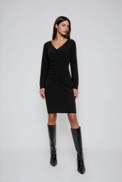 WOMEN'S DRESS Z-SU-4827 BLACK