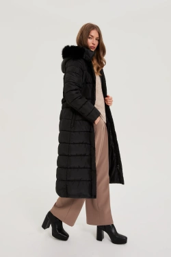 WOMEN'S JACKETS Z-KU-4818 BLACK