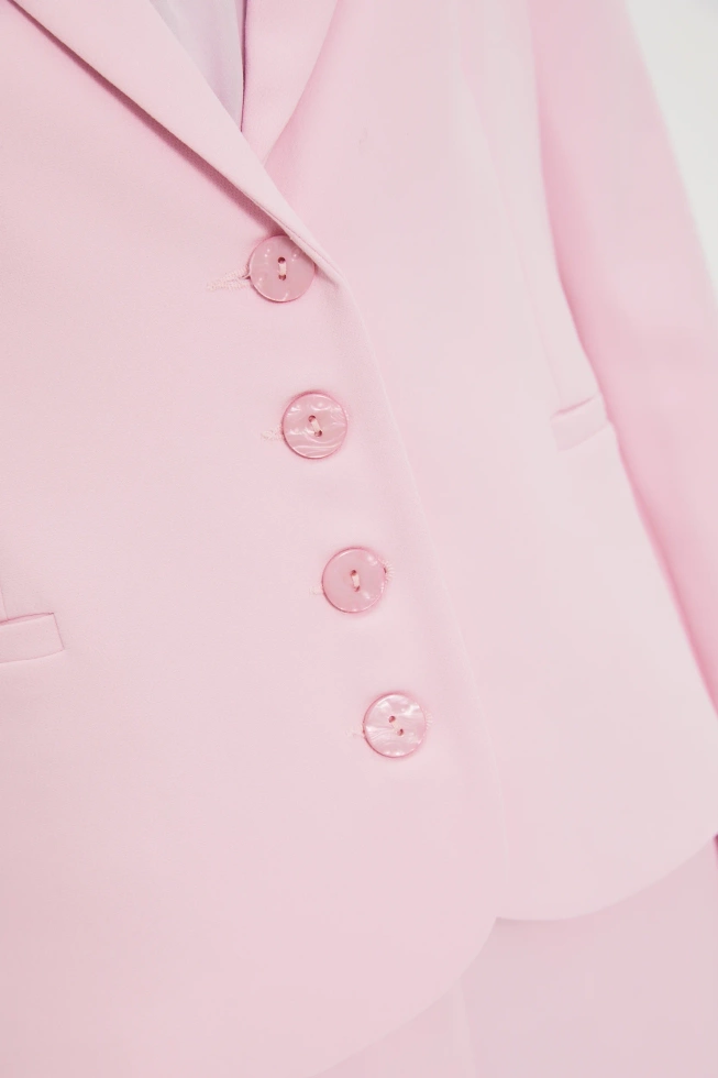 WOMEN'S BLAZER L-MR-4919 L.PINK