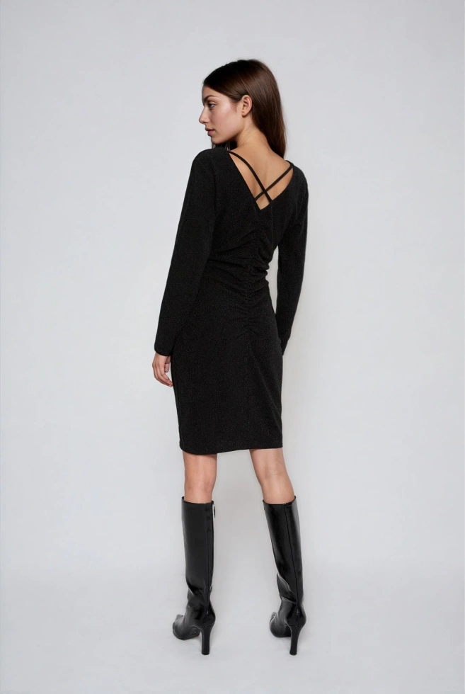 WOMEN'S DRESS Z-SU-4827 BLACK