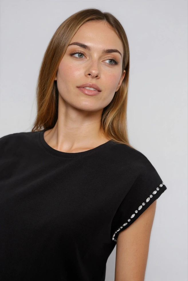 WOMEN'S TSHIRT Z-TS-4827 BLACK-set