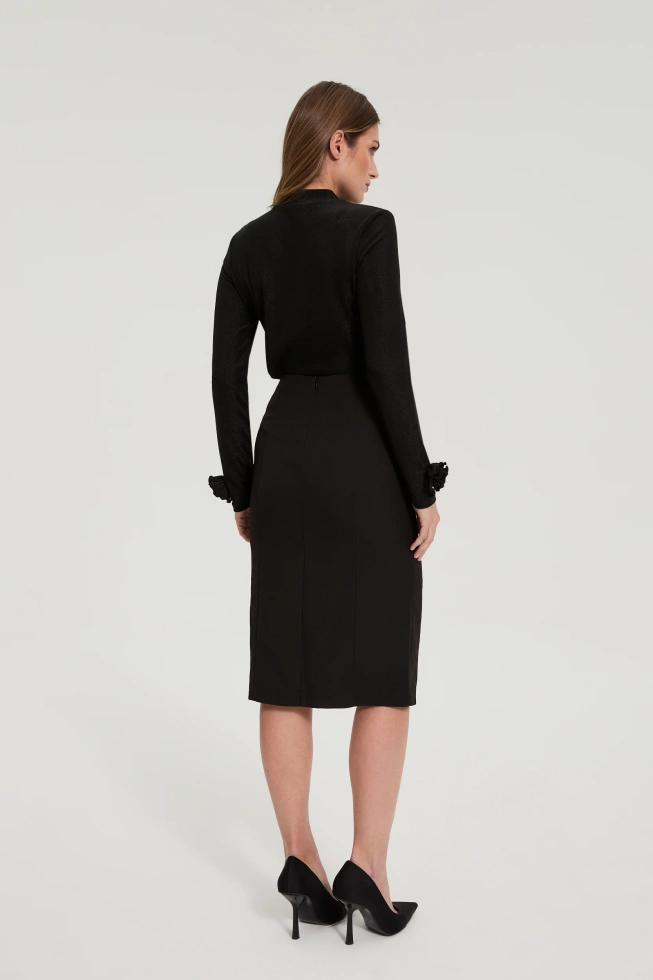 WOMEN'S SKIRT Z-SC-4813 BLACK