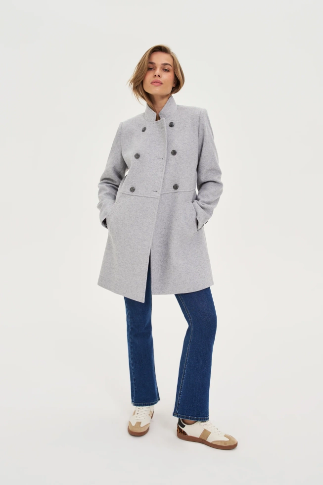 KURTKA DAMSKA Z-KU-4815 GREY MEL