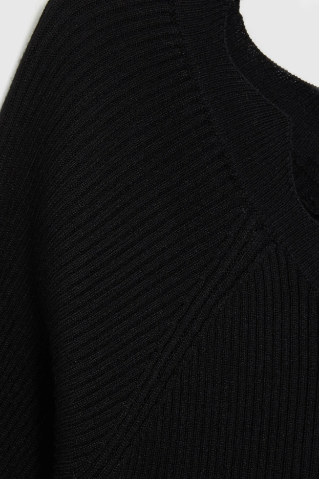 SWETER DAMSKI L-SW-4907 BLACK