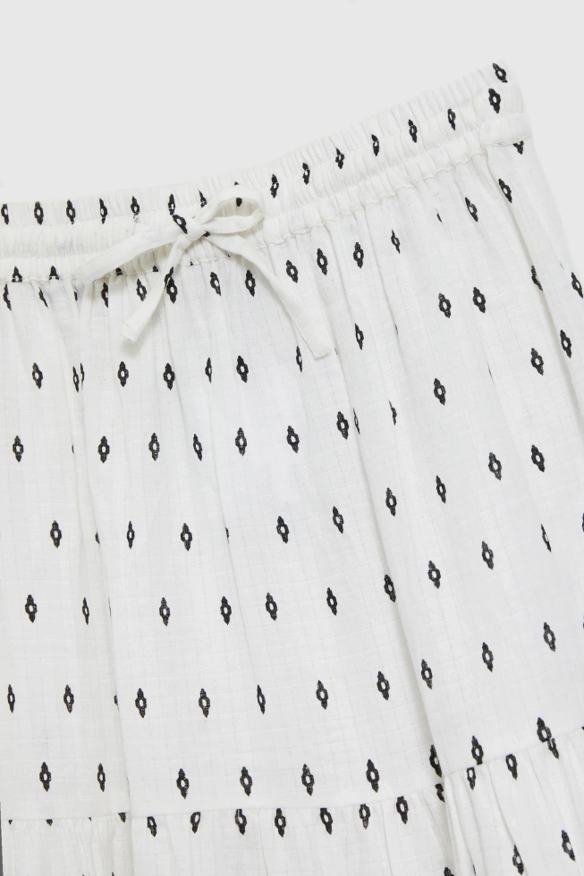 WOMEN'S SKIRT L-SC-4618 OFF WHITE